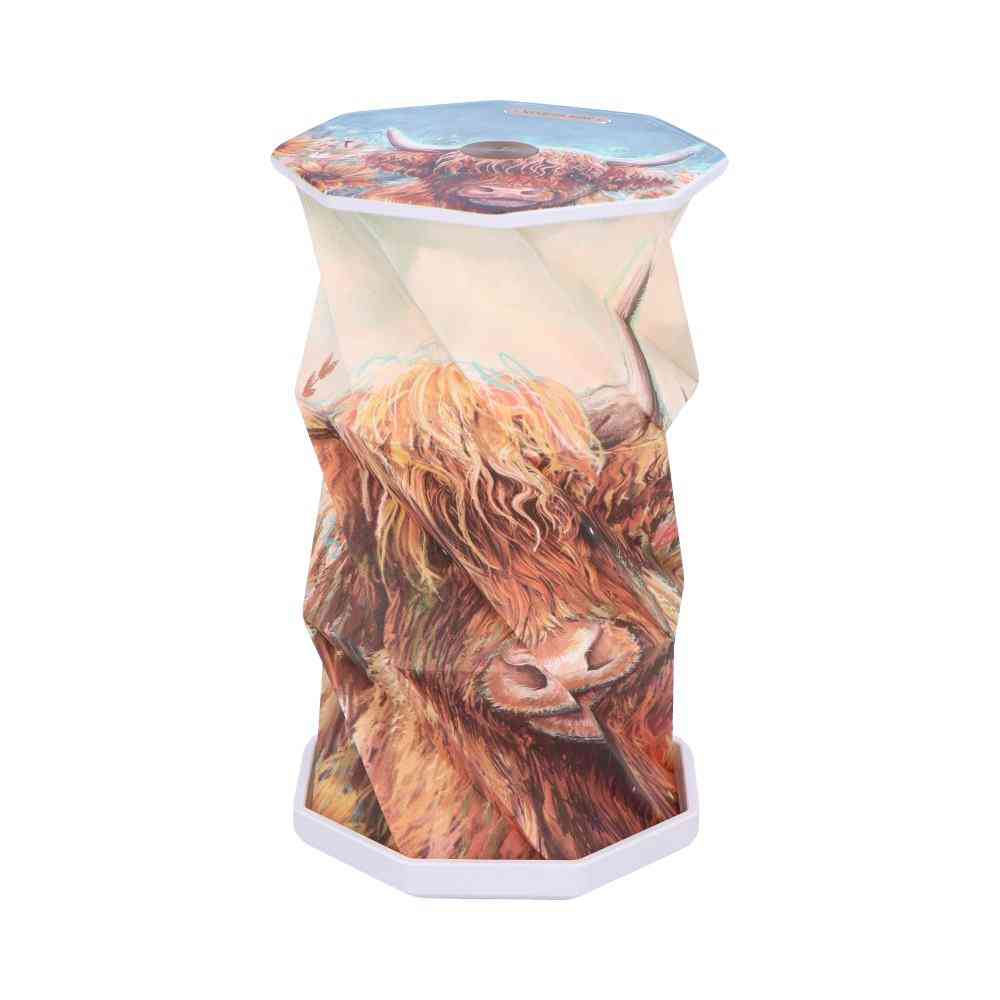 Nemesis Now - Highland Cow Foldable Lamp 21cm Table lamp - Multicolours
